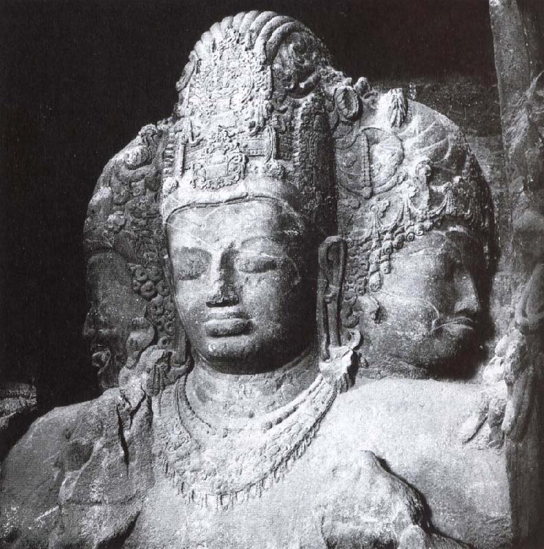  Shiva Mahadeva, Shiva-temple, Elephanta